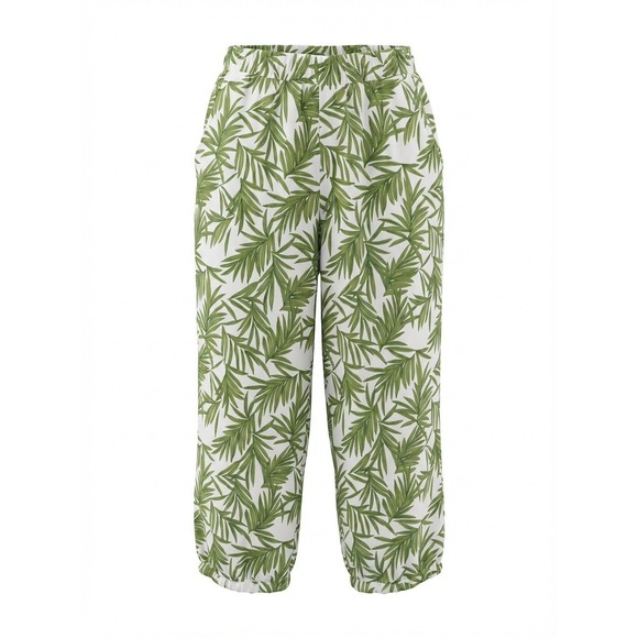 Nicole Miller Pants - Nicole Miller Pants M 100% Linen Wide Leg Cropped Breathable Lightweight Flowy